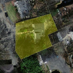 46 Cochituate Rd, Newton, MA 02461 aerial view