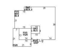 53 Wallace St, Newton, MA 02461 floor plan