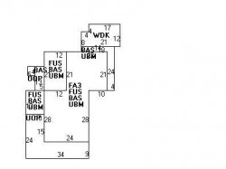122 Auburn St, Newton, MA 02465 floor plan