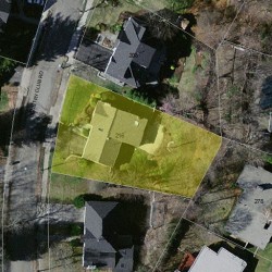 216 Country Club Rd, Newton, MA 02459 aerial view