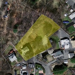 21 Harold Ter, Newton, MA 02465 aerial view