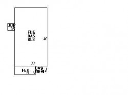 222 Derby St, Newton, MA 02465 floor plan