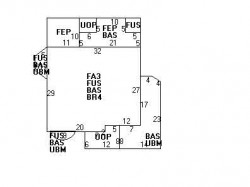 65 Oak St, Newton, MA 02464 floor plan