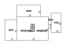 853 Dedham St, Newton, MA 02459 floor plan