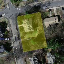 40 Chester St, Newton, MA 02461 aerial view