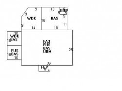 18 Hazelton Rd, Newton, MA 02459 floor plan