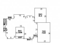 101 Exeter St, Newton, MA 02465 floor plan