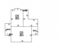 56 Park Ln, Newton, MA 02459 floor plan