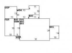 39 Rokeby Rd, Newton, MA 02468 floor plan