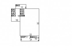 28 Middle St, Newton, MA 02458 floor plan