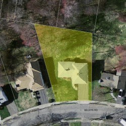 23 Selwyn Rd, Newton, MA 02461 aerial view