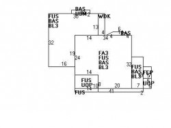 538 Ward St, Newton, MA 02459 floor plan