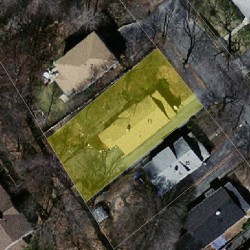 11 Gambier St, Newton, MA 02466 aerial view