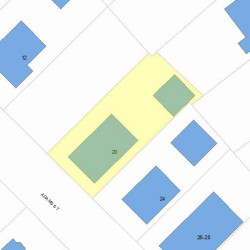 20 Adams St, Newton, MA 02460 plot plan