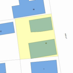 80 High St, Newton, MA 02461 plot plan