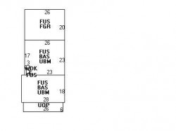 251 Cherry St, Newton, MA 02465 floor plan