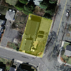 3 Cherry Pl, Newton, MA 02465 aerial view