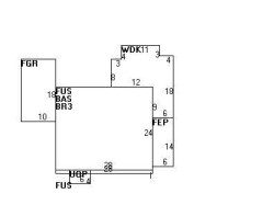 97 Manchester Rd, Newton, MA 02461 floor plan