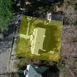 12 Avondale Rd, Newton, MA 02459 aerial view