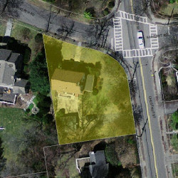 69 Tamworth Rd, Newton, MA 02468 aerial view