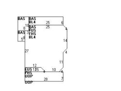 170 Oakleigh Rd, Newton, MA 02458 floor plan