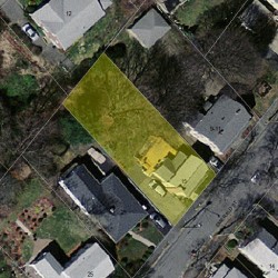 15 Emerald St, Newton, MA 02458 aerial view