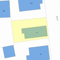 15 Hale St, Newton, MA 02464 plot plan