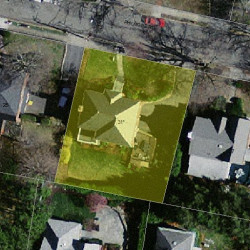 31 Philmore Rd, Newton, MA 02458 aerial view