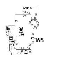 84 Highland St, Newton, MA 02465 floor plan