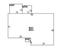 84 Cynthia Rd, Newton, MA 02459 floor plan