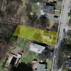 595 Grove St, Newton, MA 02462 aerial view