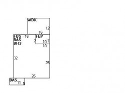 105 Oakdale Rd, Newton, MA 02461 floor plan