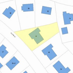 40 Clark St, Newton, MA 02459 plot plan