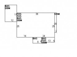 717 Centre St, Newton, MA 02458 floor plan