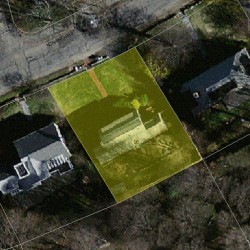 96 Nonantum St, Newton, MA 02458 aerial view