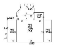 163 Plymouth Rd, Newton, MA 02461 floor plan