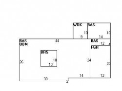 93 Truman Rd, Newton, MA 02459 floor plan