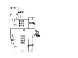 15 Belmont St, Newton, MA 02458 floor plan