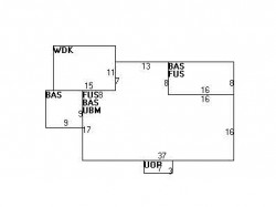 1 Barnes Rd, Newton, MA 02458 floor plan
