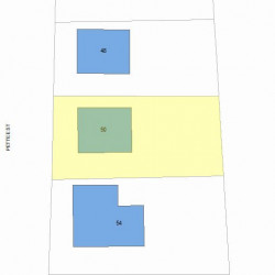 50 Pettee St, Newton, MA 02464 plot plan