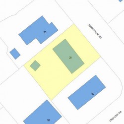 29 Pierrepont Rd, Newton, MA 02462 plot plan