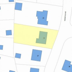 31 Kenwood Ave, Newton, MA 02459 plot plan