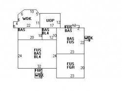 41 Bernard St, Newton, MA 02461 floor plan