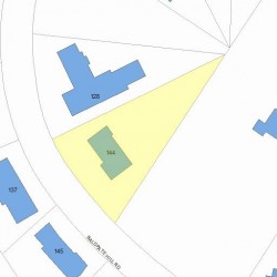 144 Baldpate Hill Rd, Newton, MA 02459 plot plan