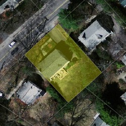 568 Chestnut St, Newton, MA 02468 aerial view