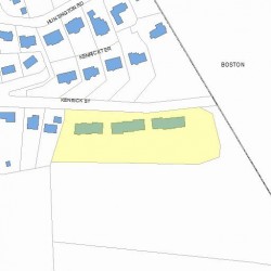 242 Kenrick St, Newton, MA 02458 plot plan