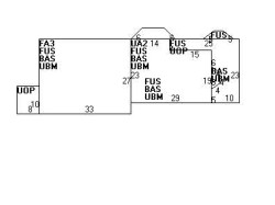201 Kent Rd, Newton, MA 02468 floor plan