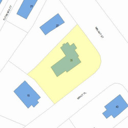 35 Walnut St, Newton, MA 02460 plot plan