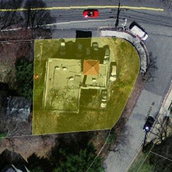 2042 Beacon St, Newton, MA 02468 aerial view