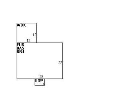 19 Thurston Rd, Newton, MA 02464 floor plan